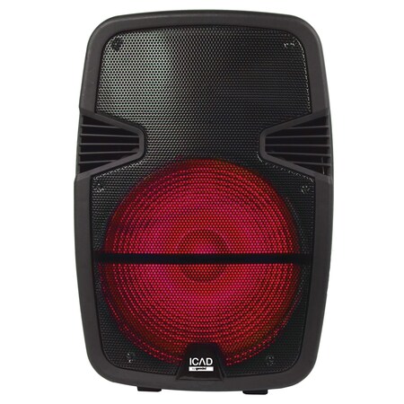 Gemini 15-Inch Active Rechargeable Bluetooth Speaker GSX-L515BTB